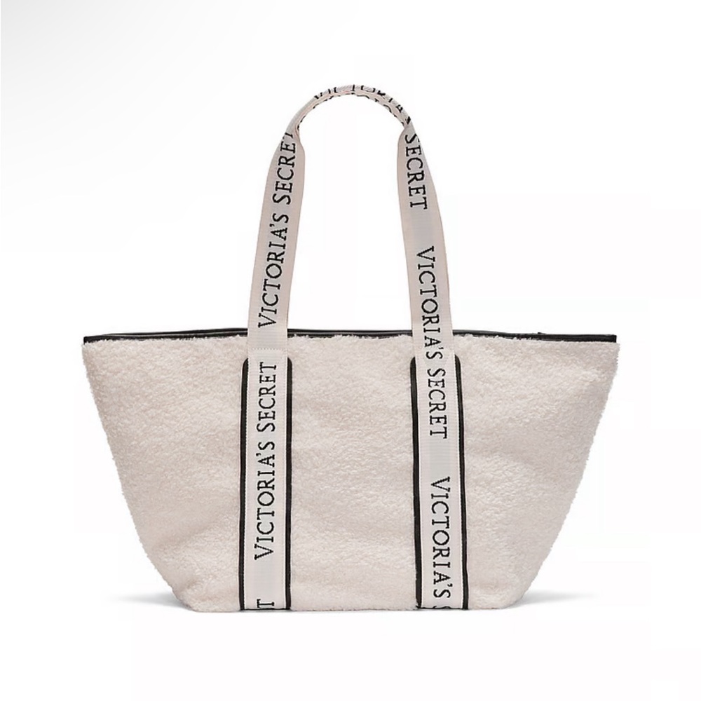 NWT Victoria Secret Cozy Plush Tote